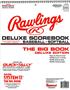 Rawlings Big Book Baseball/Softball Scorebook