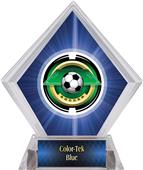 2" Saturn Soccer Blue Diamond Ice Trophy 2" Saturn Soccer Blue Diamond Ice Trophy