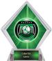 Awards Legacy Soccer Green Diamond Ice Trophy