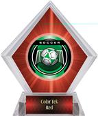 Awards Legacy Soccer Red Diamond Ice Trophy