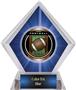 Awards Legacy Football Blue Diamond Ice Trophy