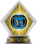 Awards Legacy Swimming Yellow Diamond Ice Trophy