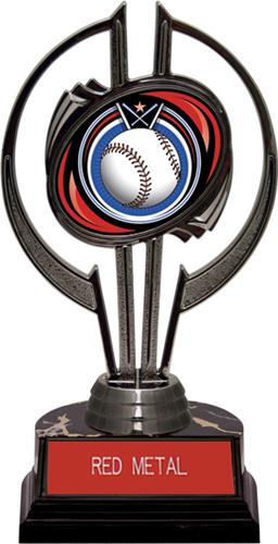 Black Hurricane 7" Eclipse Baseball Trophy
