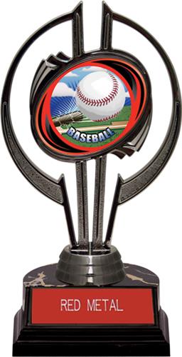 Awards Black Hurricane 7" HD Baseball Trophy. Engraving is available on this item.