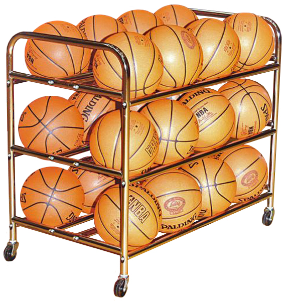 Kelpro Basketball 24 Ball Super Cart Basketball Equipment and Gear
