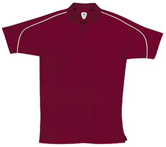 Badger Performance Piped Polo Shirts. Printing is available for this item.