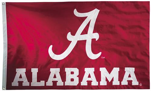 Collegiate Alabama 2-Sided Nylon 3'x5' Flag