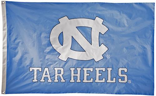 Collegiate North Carolina 2-Sided Nylon 3'x5' Flag