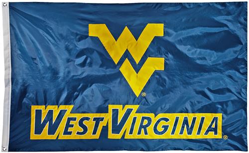 Collegiate West Virginia 2-Sided Nylon 3'x5' Flag