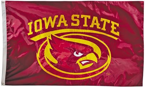 Collegiate Iowa State 2-Sided Nylon 3'x5' Flag