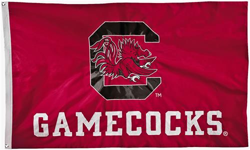 Collegiate South Carolina 2-Sided Nylon 3'x5' Flag