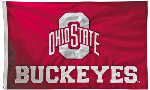 Collegiate Ohio State 2-Sided Nylon 3'x5' Flag
