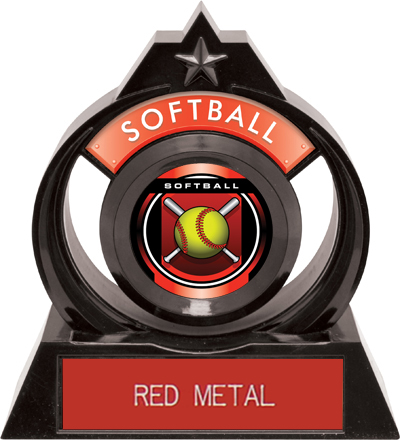 Hasty Awards Eclipse 6" Legacy Softball Trophy. Engraving is available on this item.