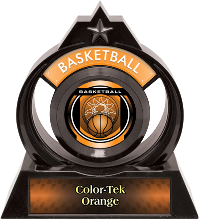 Hasty Awards Eclipse 6" Legacy Basketball Trophy. Personalization is available on this item.