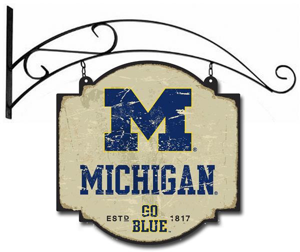 Winning Streak NCAA Michigan Vintage Tavern Sign