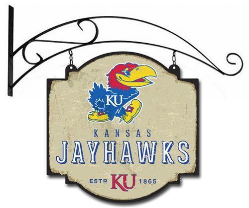 Winning Streak NCAA Kansas Vintage Tavern Sign
