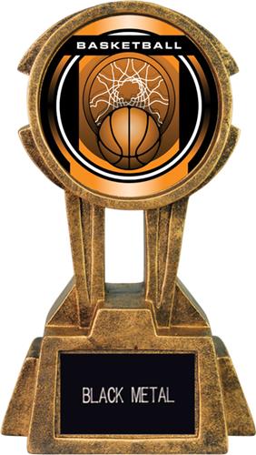 Hasty Awards 10" Sky Tower Resin Basketball Trophy. Engraving is available on this item.