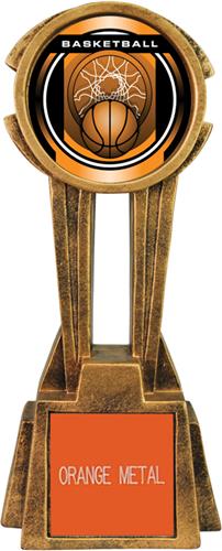 Hasty Awards 14" Sky Tower Resin Basketball Trophy. Engraving is available on this item.