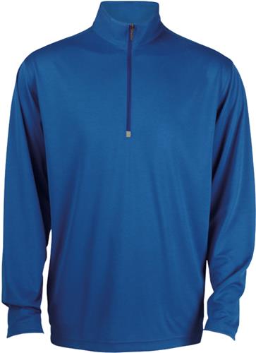 Paragon 1/4 Zip Malibu Adult Pullover. Decorated in seven days or less.