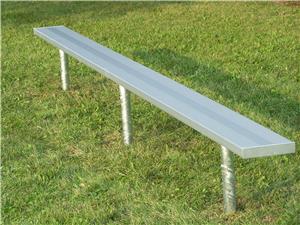 NRS Permanent Bench W/O Backrest In-Ground Mount. Free shipping.  Some exclusions apply.