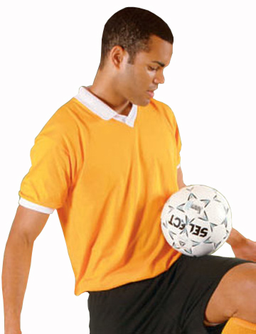 Eagle USA Poly/Cotton V-Neck Soccer Jersey. Printing is available for this item.
