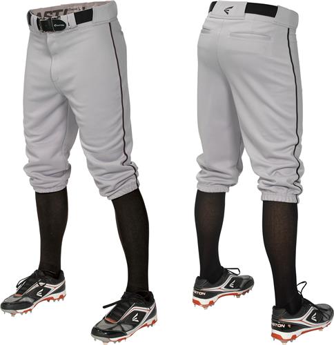 Easton Adult (AL) & Youth (YM,YS) Pro+Knicker Piped Baseball Pants