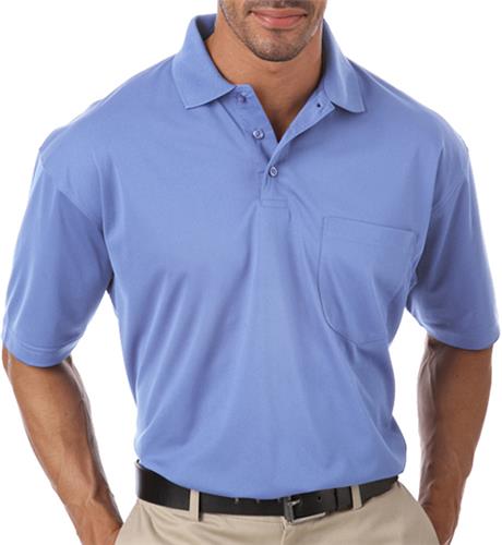 Blue Generation Men's Pocketed IL-50 Polo. Printing is available for this item.