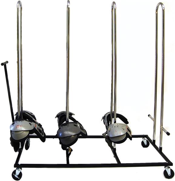 Athletic Specialties Pro Deluxe Shoulder Pad Rack (4stack) Football
