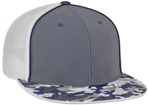 Pacific Headwear Glamo D-Series Trucker Cap. Embroidery is available on this item.