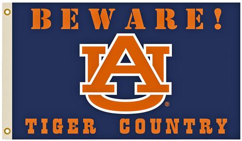 Collegiate Auburn 3' x 5' Tiger Country Flag