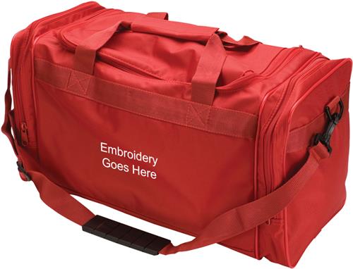 Athletic Specialty Waterproof Nylon Bags. Embroidery is available on this item.