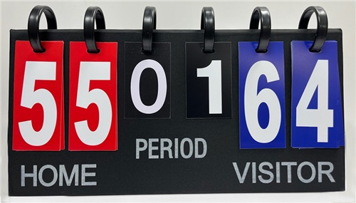 Athletic Specialties Deluxe Portable Flip A Scorer Board