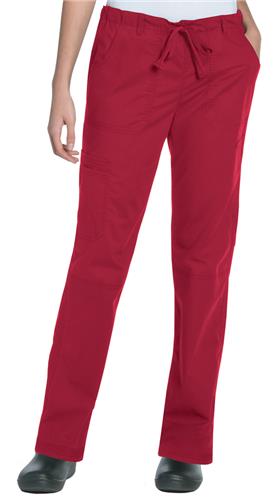 Landau Womems Pre-Washed Cargo Scrub Pants. Embroidery is available on this item.