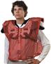 Football Velcro Front-Opening Scrimmage Vests