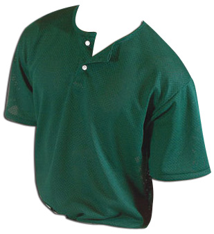 Eagle USA Pro Mesh 2-Button Front Baseball Jersey. Decorated in seven days or less.