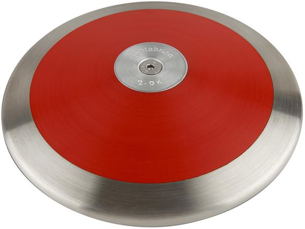 Cantabrian Track & Field Red Lo-Spin Discus
