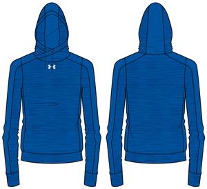 Under Armour Womens Novelty Armour Fleece Hoody. Decorated in seven days or less.