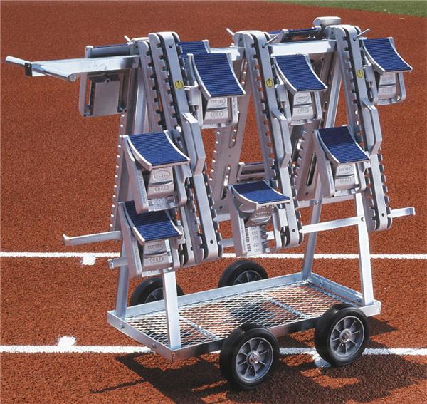 Stackhouse Track Heavy Duty Starting Block Cart Playground Equipment