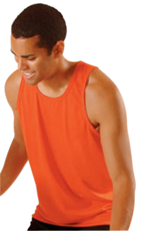 Eagle USA Poly/Cotton Tank Top Athletic Cut Jersey
