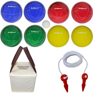 GoSports 100mm Hardwood Bocce Set –