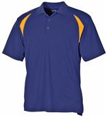 Baw Men's Colorblock Cool-Tek Polo