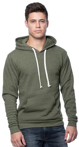 Royal Apparel Unisex Triblend Fleece Pullover Hoodie 25055. Decorated in seven days or less.