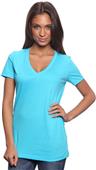 Royal Apparel Womens 50/50 Blend V-Neck