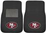 Fan Mats NFL 49ers Embroidered Car Mats (set)