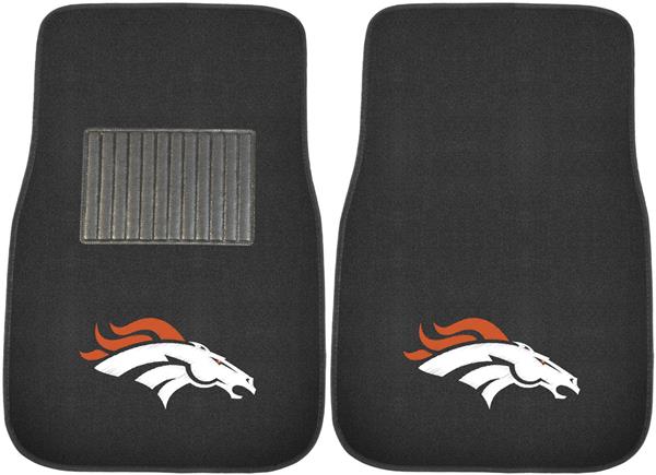 Denver Broncos Car Floor Mats Custom Car Accessories For Fans