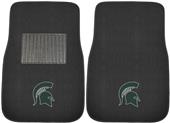 Fan Mats NCAA Michigan St Embroidered Car Mat(set)