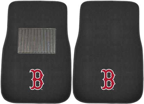 Fan Mats MLB Red Sox Embroidered Car Mats (set)