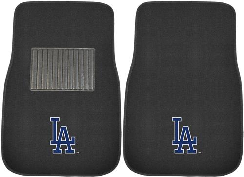 Fan Mats MLB LA Dodgers Embroidered Car Mats (set)