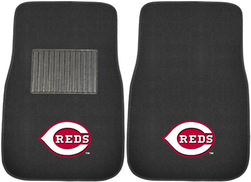Fan Mats MLB Reds Embroidered Car Mats (set)