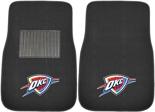 Fan Mats NBA OKC Thunder Embroidered Car Mat (set)